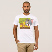 Tom und Jerry Hanna Barbera Logo T-Shirt (Vorne ganz)