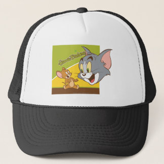 Tom und Jerry Hanna Barbera Logo Truckerkappe