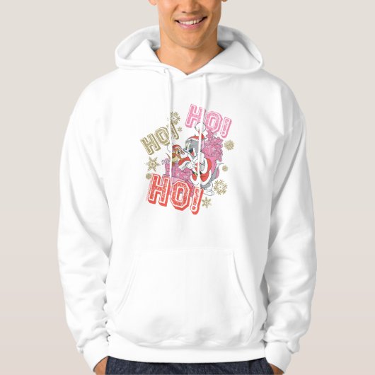 Tom und Jerry "Ho! Ho! Ho!" Lieferung von Weihnach Hoodie (Vorderseite)
