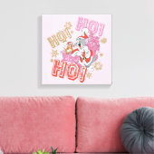 Tom und Jerry "Ho! Ho! Ho!" Lieferung von Weihnach Leinwanddruck (Insitu (Wohnzimmer))