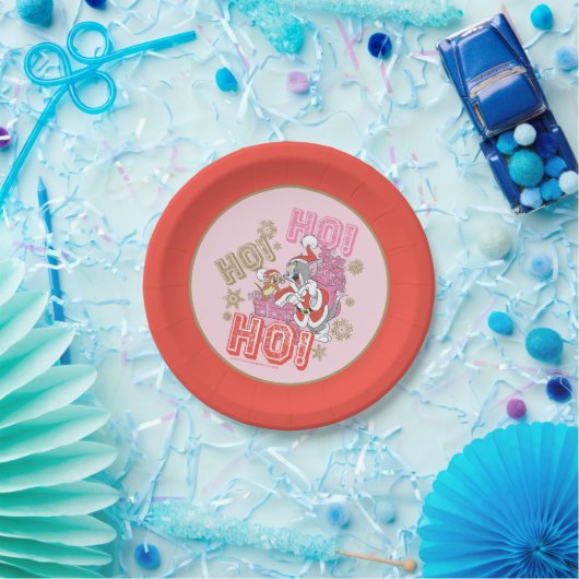 Tom und Jerry "Ho! Ho! Ho!" Lieferung von Weihnach Pappteller (Party)