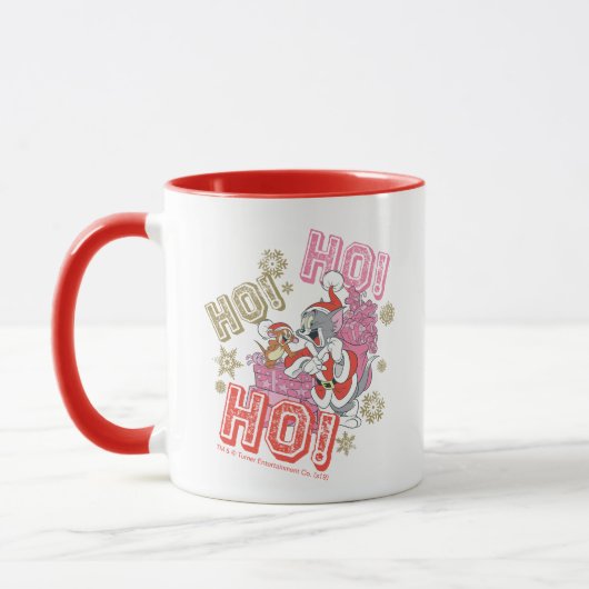 Tom und Jerry "Ho! Ho! Ho!" Lieferung von Weihnach Tasse (Links)