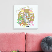 Tom und Jerry Holiday Cheer Leinwanddruck (Insitu (Wohnzimmer))