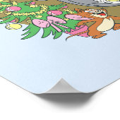 Tom und Jerry Holiday Cheer Poster (Ecke)