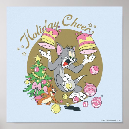 Tom und Jerry Holiday Cheer Poster (Vorne)
