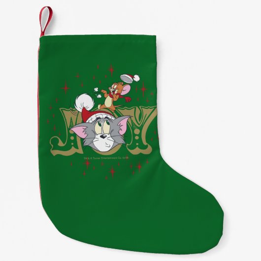 Tom und Jerry Holiday Joy Kleiner Weihnachtsstrumpf (Vorderseite)