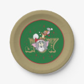 Tom und Jerry Holiday Joy Pappteller (Vorderseite)