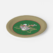 Tom und Jerry Holiday Joy Pappteller (Schrägansicht)