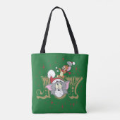 Tom und Jerry Holiday Joy Tasche (Rückseite)