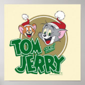 Tom und Jerry Holiday Logo Poster (Vorne)