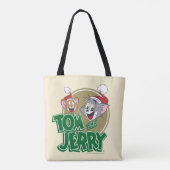 Tom und Jerry Holiday Logo Tasche (Rückseite)