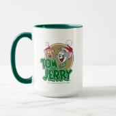 Tom und Jerry Holiday Logo Tasse (Links)