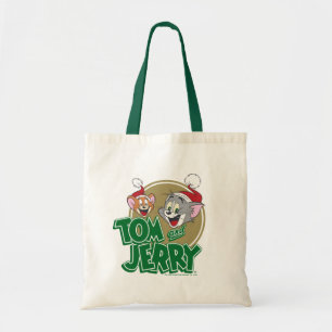 Tom- und Jerry-Holiday-Logo Tragetasche