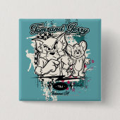 Tom und Jerry Hollywood CA Button (Vorderseite)