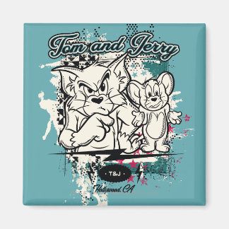 Tom und Jerry Hollywood CA Magnet