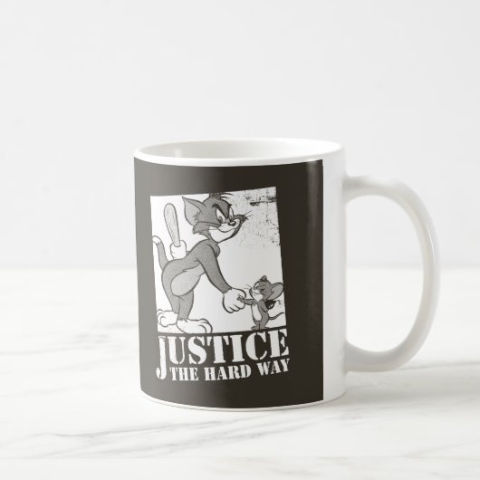 Tom und Jerry justieren hart Kaffeetasse (Rechts)