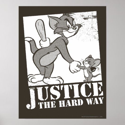 Tom und Jerry justieren hart Poster (Vorne)