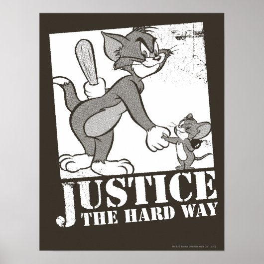Tom und Jerry justieren hart Poster (Vorne)