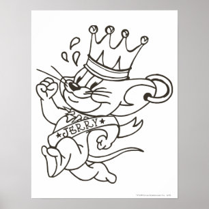 Tom und Jerry King Jerry Poster