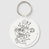 Tom und Jerry King Jerry Schlüsselanhänger (Vorderseite)