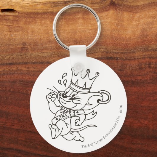Tom und Jerry King Jerry Schlüsselanhänger (Vorderseite)