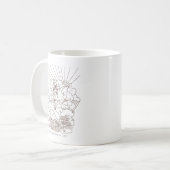 Tom und Jerry Kontur Kaffeetasse (Vorderseite Links)