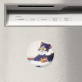 Tom und Jerry lesen ein Buch Magnet (In Situ (Geschirrspüler))