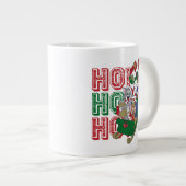 Tom und Jerry liefern Geschenke in einem Schlitten Jumbo-Tasse (Vorderseite Rechts)