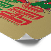 Tom und Jerry liefern Geschenke in einem Schlitten Poster (Ecke)