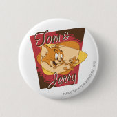 Tom und Jerry-Logo 2 Button (Vorderseite)
