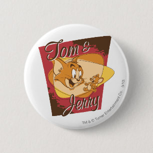 Tom und Jerry-Logo 2 Button