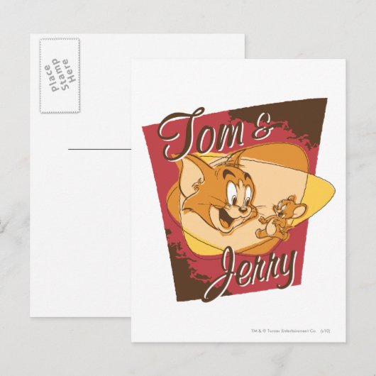 Tom und Jerry-Logo 2 Postkarte (Vorne/Hinten)