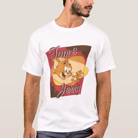 Tom und Jerry-Logo 2 T-Shirt (Vorderseite)