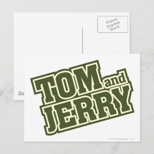 Tom und Jerry-Logo 3 Postkarte (Vorne/Hinten)