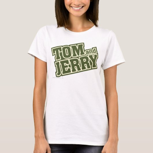 Tom und Jerry-Logo 3 T-Shirt (Vorderseite)