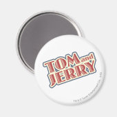 Tom- und Jerry-Logo Magnet (Vorderseite/Rückseite)