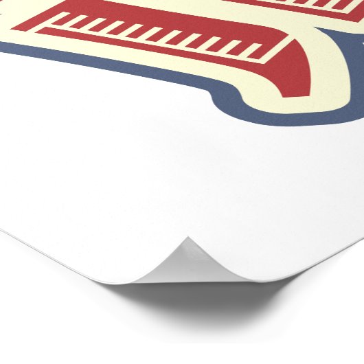 Tom- und Jerry-Logo Poster (Ecke)