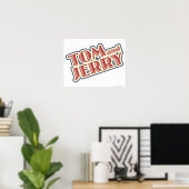Tom- und Jerry-Logo Poster (Heimbüro)