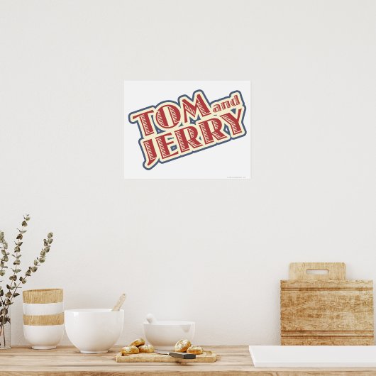 Tom- und Jerry-Logo Poster (Küche)