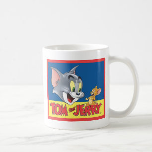 Tom- und Jerry-Logo schattiert Kaffeetasse