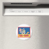 Tom und Jerry-Logo schattig Magnet (In Situ (Geschirrspüler))