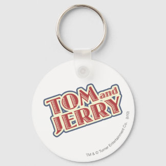 Tom- und Jerry-Logo Schlüsselanhänger