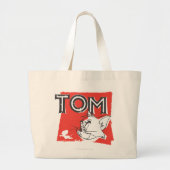Tom und Jerry Mad Cat Jumbo Stoffbeutel (Vorne)