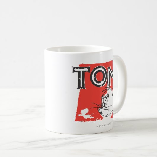 Tom und Jerry Mad Cat Kaffeetasse (VorderseiteRechts)