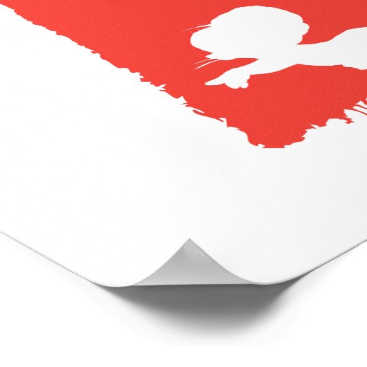 Tom und Jerry Mad Cat Poster (Ecke)