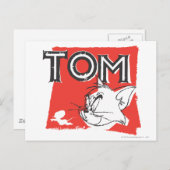 Tom und Jerry Mad Cat Postkarte (Vorne/Hinten)