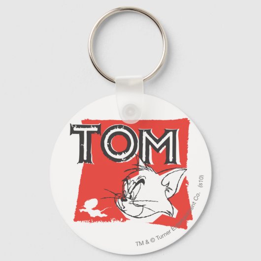 Tom und Jerry Mad Cat Schlüsselanhänger (Vorderseite)