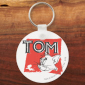 Tom und Jerry Mad Cat Schlüsselanhänger (Vorderseite)