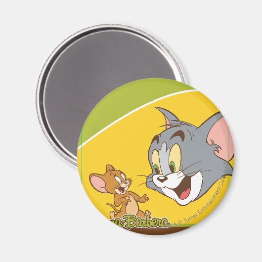 Tom und Jerry Magnet (Vorderseite/Rückseite)