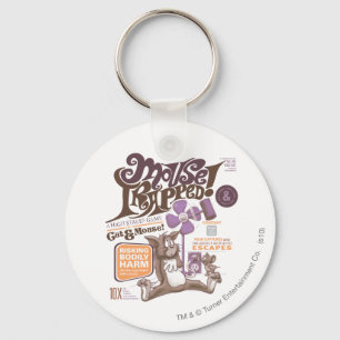 Tom- und Jerry-Maus eingeschlossen Schlüsselanhänger